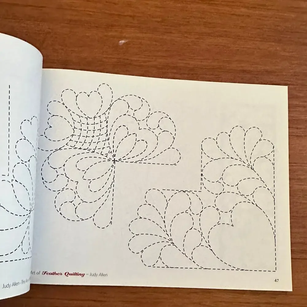 Art of Feather Quilting Pattern Book
